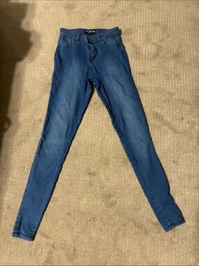 FITJEANS Dark Blue Skinny High-Rise Women’s Jeans